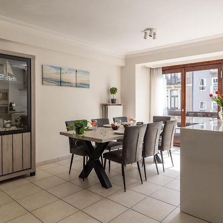 Weloveoostende - Newly Renovated Large Apartment 150M From The Beach - Including Bed Sheets And Final Clea-Ning Bagian luar foto